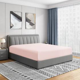 B09zklhnvg Cathay Home Twin Fitted Sheet 14 Inch Deep Pocket Double Brushed Ultra Soft Wrinkle