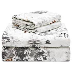Celeste Home 641361512162 190 Gsm King Winterland Sheet Set- Warm And Cozy - 100% Cotton Flannel Pre-shr Celeste Home 641361512162 190 Gsm King Winterland Sheet Set- Warm And Cozy - 100% Cotton Flannel Pre-shr