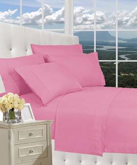 164rw-celine-1500-split Celine Linen Luxury Silky-soft 1500 Bed Sheet Set 4-piece Split King Deep Pocket 16 Inch 164rw-celine-1500-split Celine Linen Luxury Silky-soft 1500 Bed Sheet Set 4-piece Split King Deep Pocket 16 Inch