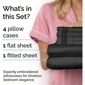 Cgk Linens 060937142667 6 Piece Sheet Set N-co7vymh7y9ddorarg6rwstd8mu7mbs
