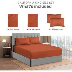 Cgk Linens 061017868828 4 Piece Extra Deep Pocket Microfiber Sheet Set Jaqefr38afkzkypphtdmuastd8mu7mbs