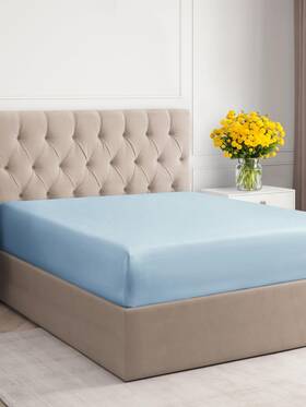Cgk Unlimited 060623441753 Queen Size Fitted Bed Sheet- Hotel Luxury- Fits Mattress Up To