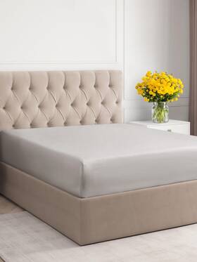 Cgk Unlimited 060623441883 King Size Fitted Bed Sheet - Hotel Luxury Single Only Fits Mat