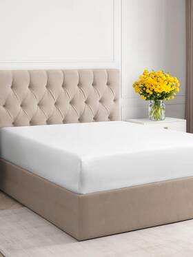 Cgk Unlimited 060623442057 Cal King Size Fitted Bed Sheet - Hotel Luxury Single Only Fits