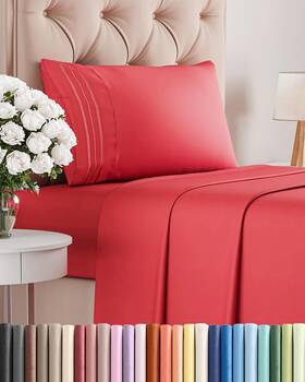 Cgk Unlimited 060623443337 Twin Xl Size 3 Piece Sheet Set - Comfy Breathable Cooling Bed Sheets H