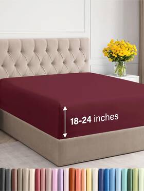 Cgk Unlimited 060623444921 Extra Deep Cal King Fitted Sheet - Hotel Luxury Single Only Ea Cgk Unlimited 060623444921 Extra Deep Cal King Fitted Sheet - Hotel Luxury Single Only Ea