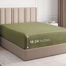 Cgk Unlimited 060623445720 Extra Deep Pocket Fitted Sheet - Single Only