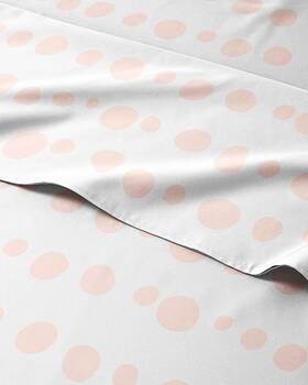 Cgk Unlimited 060765261387 Kids Twin Size Pink Dots Bed Sheets - 3 Piece Sheet Set Spot