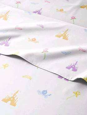Cgk Unlimited 060765261844 Princess Queen 4 Piece Sheet Set - Boys Girls Teens Easy Fit Deep Pockets