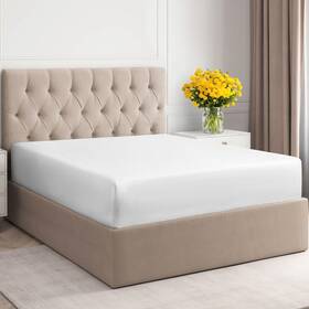Cgk Unlimited 060765262179 Queen 400 Thread Count Cotton Fitted Sheet - Hotel Quality 100% Sheets