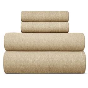 Cgk Unlimited 060765268027 Queen Size 4 Piece Sheet Set - Breathable And Cooling Bed Sheets Hotel Lu