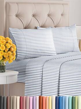 Cgk Unlimited 060765268416 King Size 4 Piece Sheet Set- Comfy Breathable And Cooling Sheets- Deep Pockets