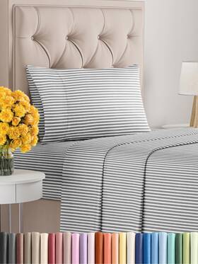 Cgk Unlimited 060765268522 Twin Size 3-piece Sheet Set - Extra Soft Breathable And Cooling Hotel Luxury