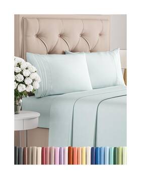Cgk Unlimited 060765269406 Queen Size 4 Piece Sheet Set - Comfy Breathable And Cooling Bed Sheets Ho Cgk Unlimited 060765269406 Queen Size 4 Piece Sheet Set - Comfy Breathable And Cooling Bed Sheets Ho