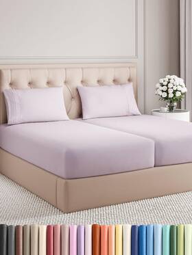 Cgk Unlimited 060937140069 Split King Size 5 Piece Sheet Set - Comfy Breathable And Cooling Bed Sheets Cgk Unlimited 060937140069 Split King Size 5 Piece Sheet Set - Comfy Breathable And Cooling Bed Sheets