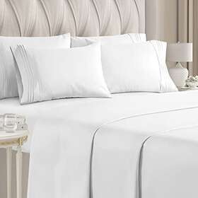 Cgk Unlimited 060937142179 Queen 6 Piece Sheet Set - Breathable And Cooling Bed Sheets Hotel Luxury