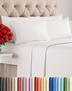 Cgk Unlimited 060937149178 Full 6 Piece Sheet Set - Comfy Breathable And Cooling Ultra Soft Hotel Luxury