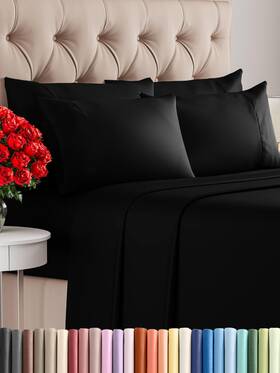 Cgk Unlimited 728584349291 Queen Sheets Set 6 Piece - Includes 4 Pillowcases Bed Size S Cgk Unlimited 728584349291 Queen Sheets Set 6 Piece - Includes 4 Pillowcases Bed Size S
