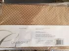 Charisma Lexington Full Fitted Flat And Light Brown With White Dots 610792058044 Charisma Lexington Full Fitted Flat And Light Brown With White Dots 610792058044