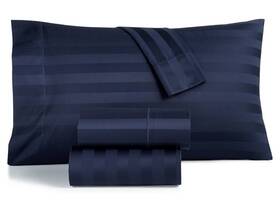 Charter Club 636189779514 100% Supima Cotton 550 Tc Sheet Set Cobalt Blue Cal-king 235