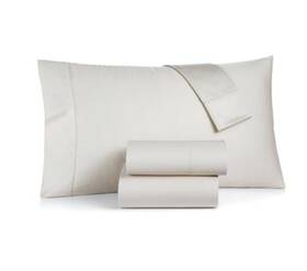 Charter Club 706258090281 Solid 550 Thread Count 100% Cotton 3-pc. Sheet Set Twin Xl