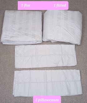 Charter Club 706258090793 1.5 Inch Damask Stripe 550tc 100% Cotton 4-pc. King Sheet Set Vapor