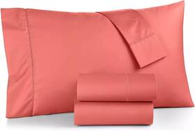 Charter Club 732998284161 Damask Solid 550 Thread Count Cotton 4-pc. Full Sheet Set Poppy Charter Club 732998284161 Damask Solid 550 Thread Count Cotton 4-pc. Full Sheet Set Poppy
