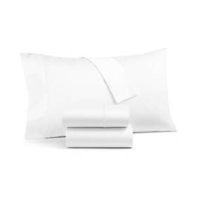 T800qnswht Charter Club Sleep Luxe 800 Tc 100% Cotton 3-pc. Queen Sheet Set