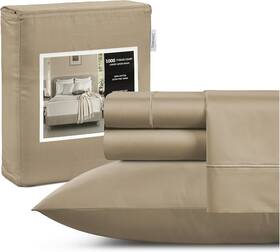 Chateau Home Collection 691059885306 100% Cotton Queen Sheet Set - 1000 Thread Count Sheets Size Hotel