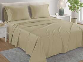 800t4pcsoecqssc-lin Chateau Home Collection Egyptian Cotton Sheets Certified 800 Thread Count Queen Luxury Cotto
