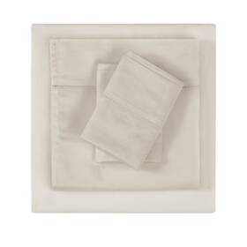 83644419 Christian Siriano King 300 Thread Count Sateen Sheet Set Khaki - 83644419 Christian Siriano King 300 Thread Count Sateen Sheet Set Khaki -