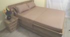 Cl-19 Sourisarka Luxurious Thread Count Taupe Stripe Cotton Pcs Cal King Cl-19 Sourisarka Luxurious Thread Count Taupe Stripe Cotton Pcs Cal King