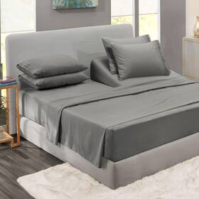 Clara Clark 445045990948 Flex Top King Sheets 6 Piece Set - Hotel Luxury For