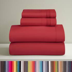 Clara Clark 712145787608 California King Sheet Set Hotel Luxury Ultra Soft Microfiber Deep