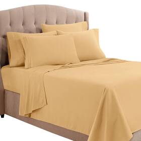 Clara Clark 840073610245 Cal King Sheets 6 Piece Set - Hotel Luxury For Size Bed Sup