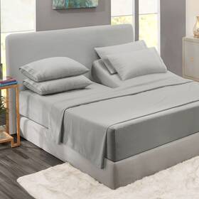 Clara Clark 840073610979 Flex Top King Sheets 6 Piece Set - Hotel Luxury For Bed Super S