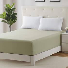 Clara Clark 840073618982 Deep Pocket Super Soft Sheet - Fits Up To 21 Inch Mattress Sage Green Fade