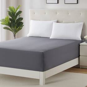 Fitedcc21-q-gry Clara Clark Deep Pocket Queen Fitted Sheet Fits Up To 21 Inch Mattress - Super S Fitedcc21-q-gry Clara Clark Deep Pocket Queen Fitted Sheet Fits Up To 21 Inch Mattress - Super S