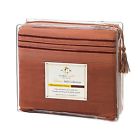 Clara Clark King Size Sheet Set 4pc Bedding Burnt Sienna Rust Orange Brown Bedroom Linens 639737536522