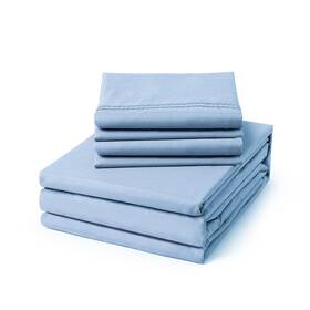 M-bs6q-dl Cleva Clevahome Queen Size Sheet Set - 6 Piece Soft Breathable Luxury Bed