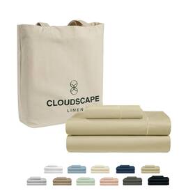 Cloudscape Linen 850059412381 100% Egyptian Cotton Sheets Twin Size 3 Pieces Luxury Bedding Set 1000 Thre Cloudscape Linen 850059412381 100% Egyptian Cotton Sheets Twin Size 3 Pieces Luxury Bedding Set 1000 Thre