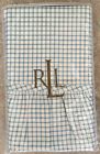 Coastal Garden Windowpane Ralph Lauren Ruffle Standard Pillowcases Set Of 2 886087113242