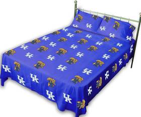 College Covers 842141002938 Everything Comfy Kentucky Wildcats Full Sized 4 Piece Sheet Set Team Color B College Covers 842141002938 Everything Comfy Kentucky Wildcats Full Sized 4 Piece Sheet Set Team Color B