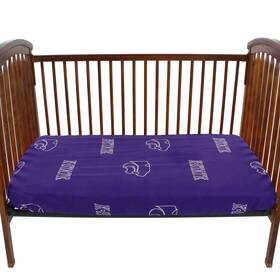 College Covers 842141005847 Kansas State Wildcats Pair Of Fitted Crib Sheets 28 Inch X 52 6 Team Color