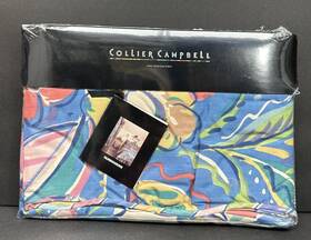 Collier Campbell 028828251886 Tambourine Multi Twin Flat Sheet New Old Stock 1990 Vtg