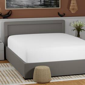 89484203 Color Sense 100% Cotton Cool And Crisp Percale Weave Fitted Sheet Twin