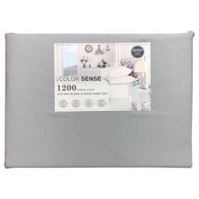 840380962693-p Color Sense Cl 1200 Thread Count Cotton Blend 6-piece Sheet Set Queen Size 840380962693-p Color Sense Cl 1200 Thread Count Cotton Blend 6-piece Sheet Set Queen Size