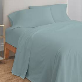 Colorsense 840708158777 Color Sense 100% Cotton King Sateen Sheet Set 300 Thread Count Wrinkle Resistan