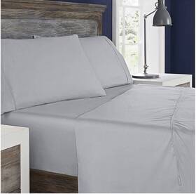 Columbia 846756051992 Omni Shield Super Soft Sateen Full Sheet Set 4 Pc Stain Repellent