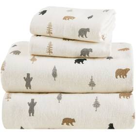 Comfort Spaces 022164421781 100% Cotton Flannel Sheets Full Size Ultra Soft Cozy
